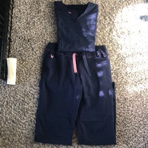 XS Urbane Scrub Top and Bottom